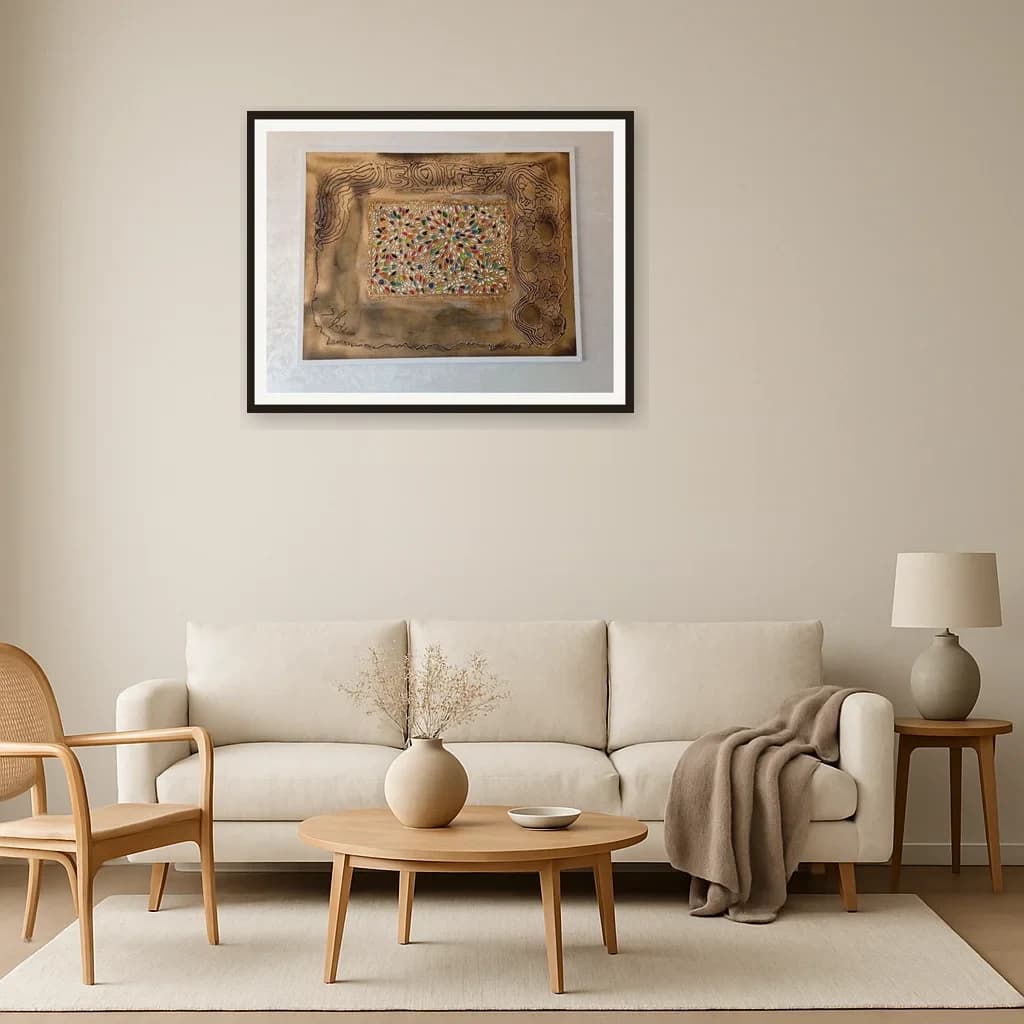 AU COEUR DE LA MOSAÏQUE – vue salon