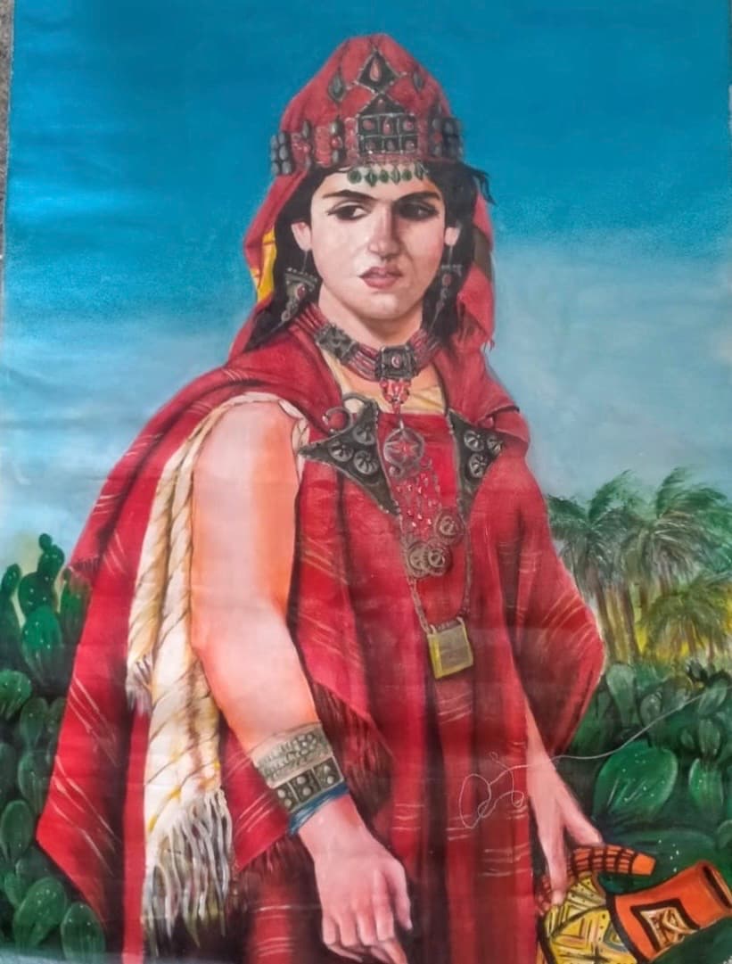 Femme amazighe — Emna abaidia
