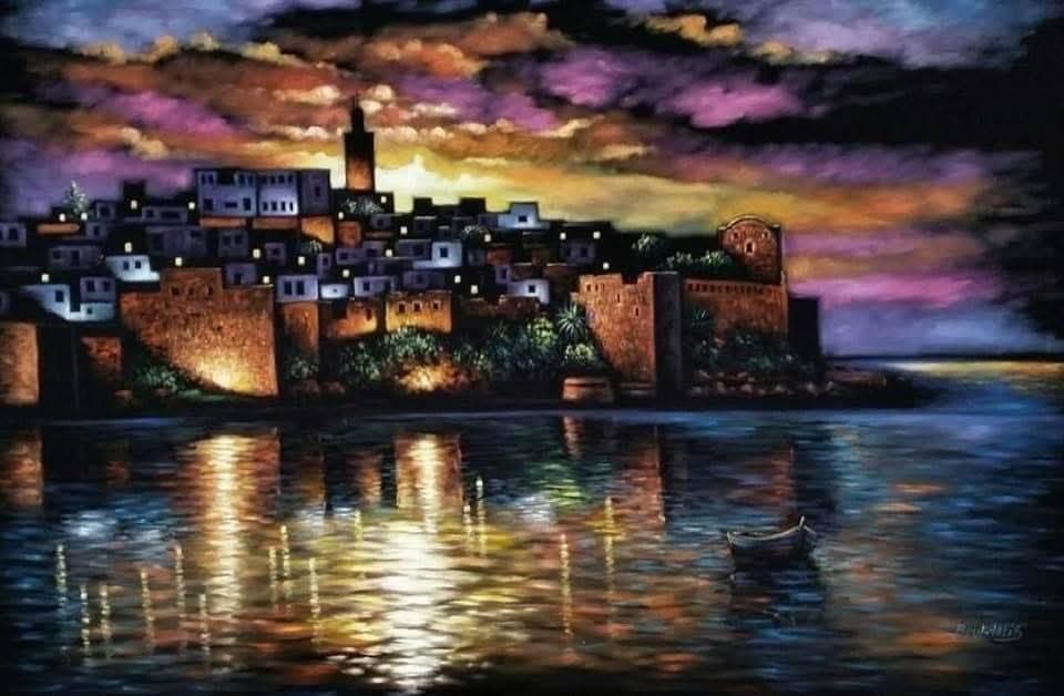 Reflets Nocturnes sur la Médina — Boukhalifi