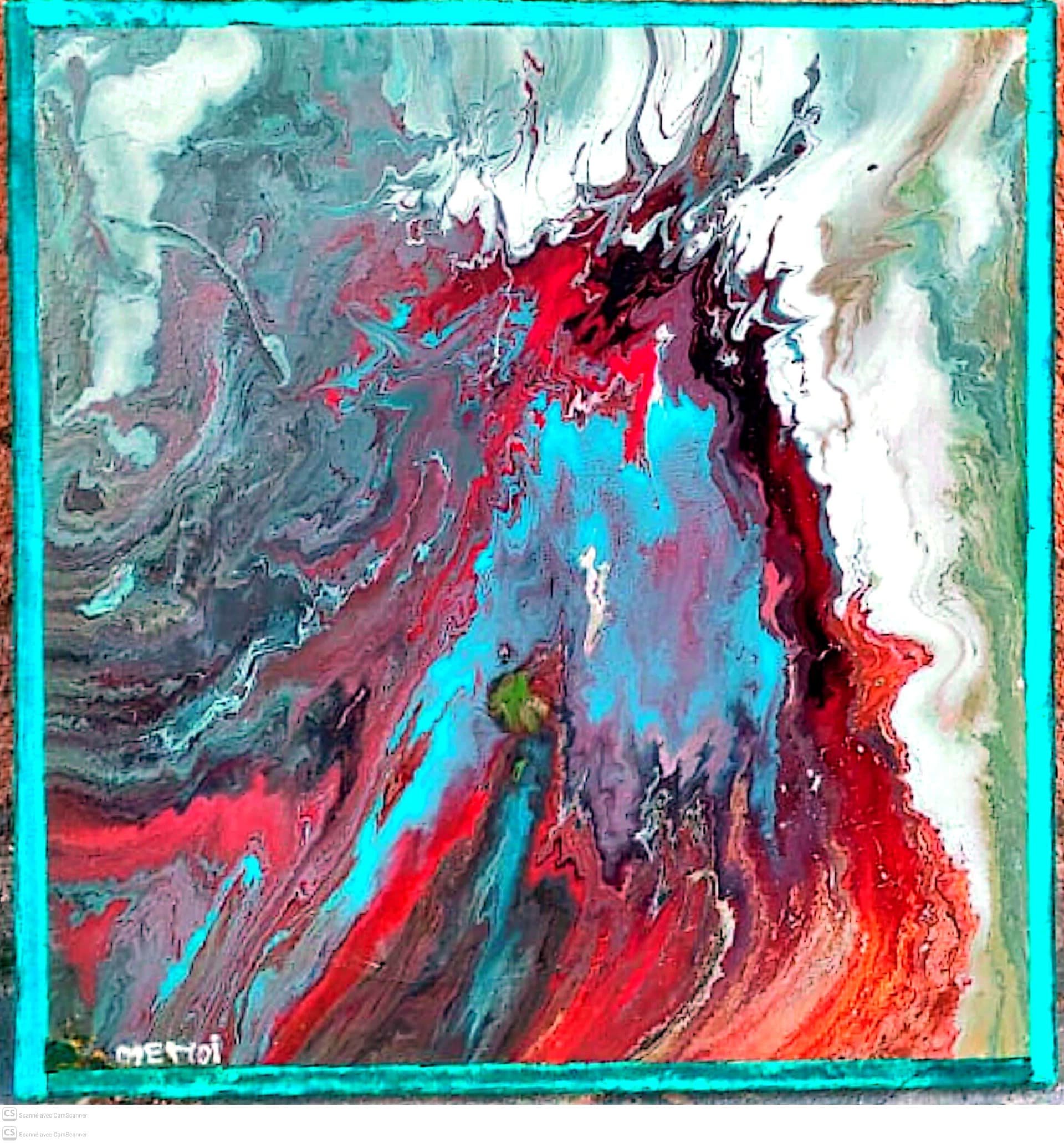 على ثوب في طلاء الزيتي " (EMAIL SYNTHETIC ATLAS-AUTO) الفن التجريدي الزيتي الوحا1 41×31 سم الوحا2 42×39 سم الوحا3 41×31 سم 3 لوحات فنية — Mehdi marjany