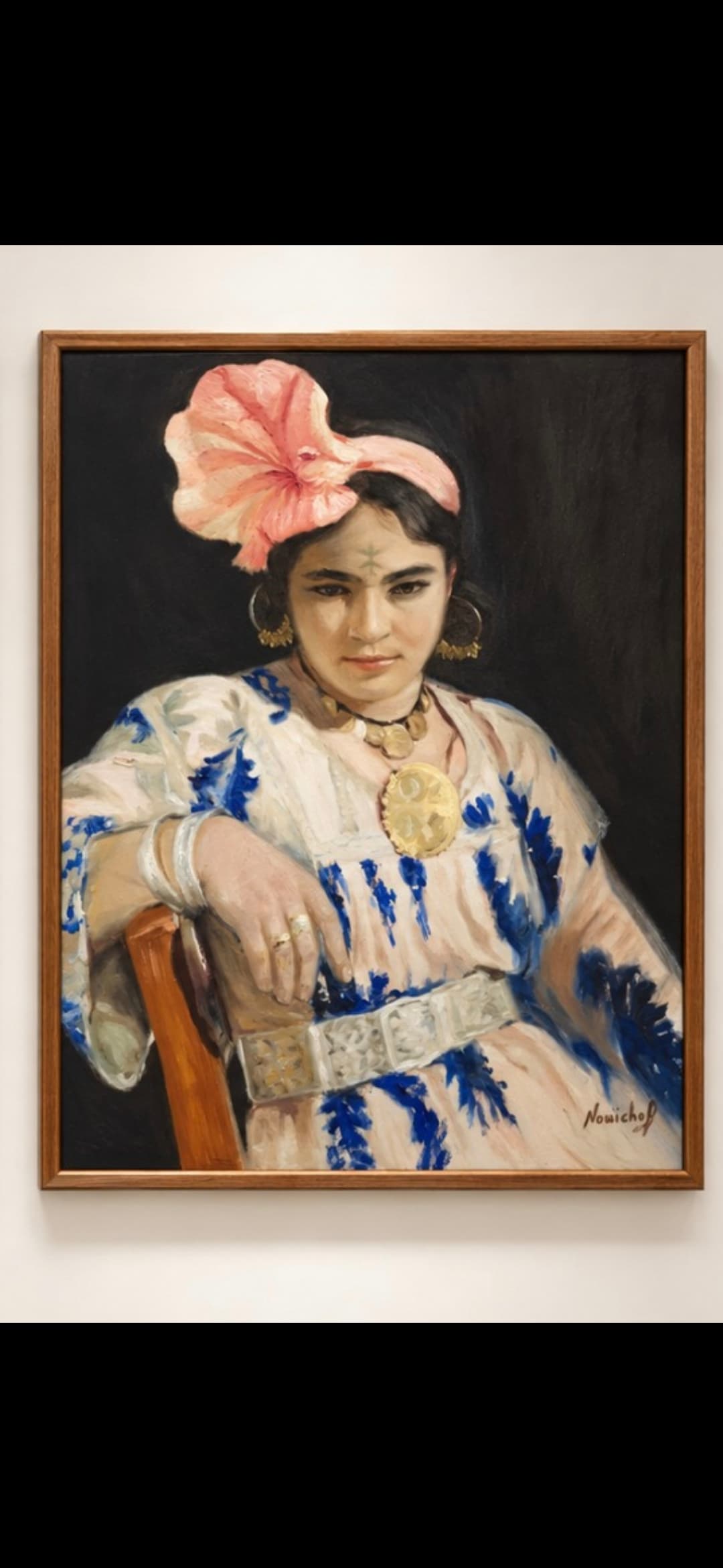 Fille au bijoux — OMAR nouichef Chenkri