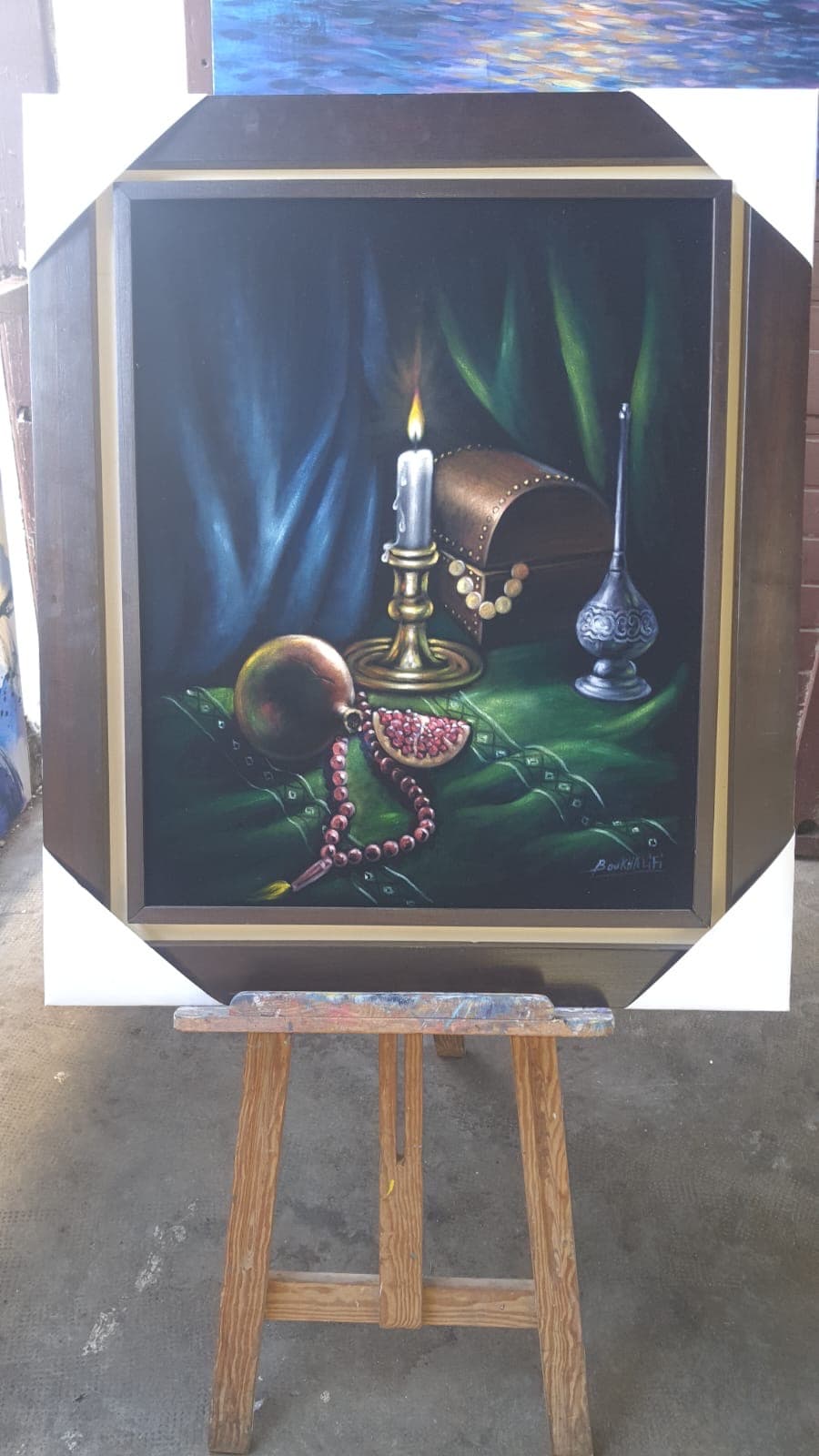 Nature Morte à la Bougie — Boukhalifi